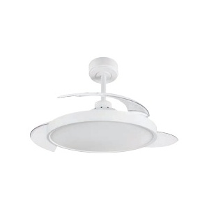 90920060 - VENTILADOR DE TETO VARYS DC COM LUZ LED E PÁS RETRÁTEIS 6-29 W