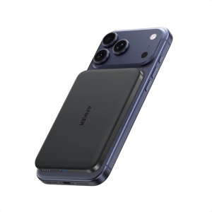 Anker Mini Power Bank - Capacidade 5000mAh - 1x Entrada USB-C - USB-C e saídas sem fios - Carregar dispositivos 2 de cada vez - Ligada ao telemóvel | Carregamento rápido 20W