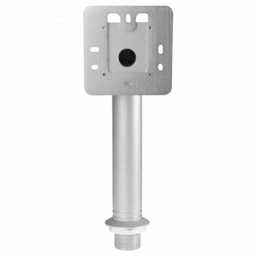 Apoyo a torniquete a control de acceso - Lámina universal con agujero adaptadores - Compuesto poner dos elementos - Compatible con dispositivos facial - 214.5 mm (Al) x 45 mm (Lg) x 27 mm (Fd) - Fabricado em aluminio