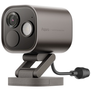 Aqara Câmara Hub G5 Pro (PoE) - Câmara 4MP / Visão noturna a cores - Gateway Zigbee 3.0, Thread, Bluetooth - Compatibilidade Matter - Deteção facial e de gestos com IA - Compatível com Apple Homekit, Google, Alexa