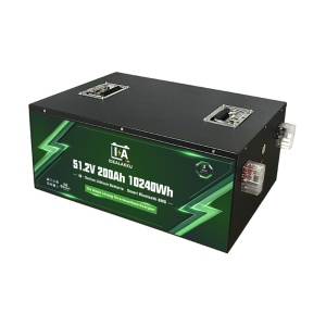 Bateria Idealakku IB-Series LiFePO4 48 V 200 Ah com Smart-BMS e Bluetooth