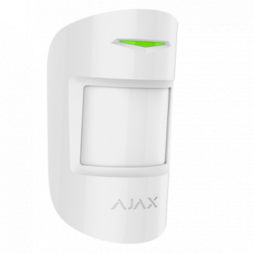 Bewegungsdetektorbox - aj -motionProtect -W und aj -motionProtectPlus -W - Einfache Installation - Enthält SmartBracket - ABS -Kunststoff - Weiße Farbe