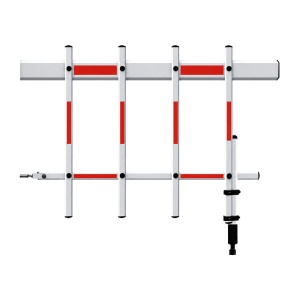 Braço da barreira de estacionamento - Compatível com PB-PARKBARRIER PRO e ULTRA - Comprimento do braço da vedação de 4 m - Fabricado em alumínio - Fácil instalação
