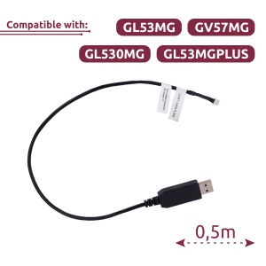Câble UART - 0,5 mètres - Compatible avec GL53MG / GV57MG / GL530MG / GL53MGPLUS