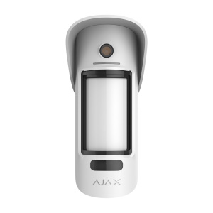 Caixa do fotodetector - AJ-MOTIONCAMOUTDOOR-W - Fácil instalação - Inclui SmartBracket - Plástico ABS - Cor branco