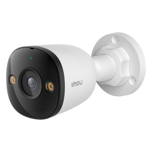 Câmara AOR PS3E 8MP - Ligação PoE - 2.8 mm / IV 30 + Smart Color - Áudio bidirecional / Sirene + Flash - AIGO PLAY / IMOU SENSE - Apto para exterior / IP66