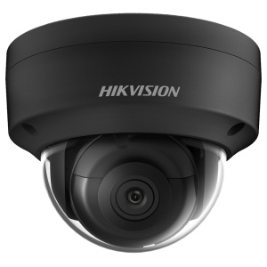 Cámara Domo IP gama PRO - Resolución 2 Megapíxel (1920x1080) - Lente 2.8 mm | Alarmas | Audio | PoE - IR alcance 30 m | Detección de movimiento 2.0 - AcuSense | Face Detection - Grado de protección IP67 &amp; IK10 | Color Negro