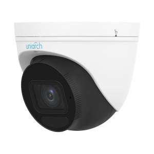 Câmara IP Turret | Uniarch - 4 MP | Lente 2.8~12 mm | microSD 512 GB - IV 30 m | WDR 120 dB - SIP Lite - PoE | UMD | IP67 - Botão de reset | Microfone incorporado