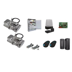 CAME FROG X 24VDC - KIT 8K01MI-007 - Automatismo de empotrar para puertas batientes de 2 hojas (máx. 4m y 400kg por hoja)