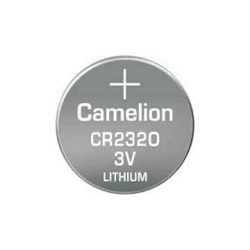 Camelion - Battery CR2320 - Voltage 3.0 V - Lithium - Nominal Capacity 130 MAH - Compatible with Catalog Products
