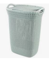 Cesta Tejer 57L Azul Neblina