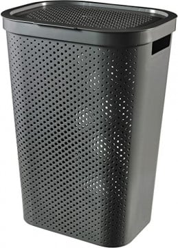Cesto Infinity Reciclado Cinzento escuro 60L