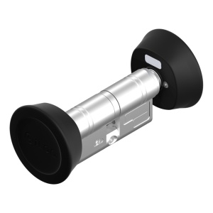 Cilindro inteligente S50 - Abertura com TAG NFC ou APP móvel - Sem necessidade de bateria (alimentado por NFC) - Dimensões 30 (interior) x 30 (exterior) mm - Comprimento ajustável com ILOQ-S50-EXTENSION-x - Exterior IP65 | Leitor interior