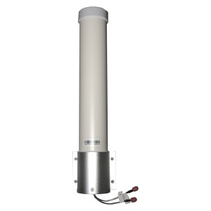 Cobertura omnidirecional completa de 360 graus - Desempenho otimizado na banda de 5 GHz - Sistema avançado de polarização dupla simétrica - Ganho de eficiência física de 11 dBi - Estrutura robusta com grau de proteção IP65 - Ampla faixa de funcionamento p