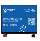 Colmena-12-280 - Ultimatrón LiFePO4 Litio Batería 12.8V 280Ah Con Bluetooth Y Elegante Bms Integrado