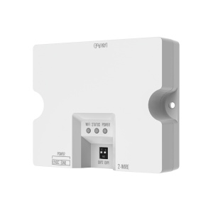 Conversor de IP para 2 fios - Compatível com sistemas 2 fios HD - Para adicionar câmaras IP a sistemas 2 fios HD - Montagem na superfície - Alimentação DC 12 V ou PoE standard