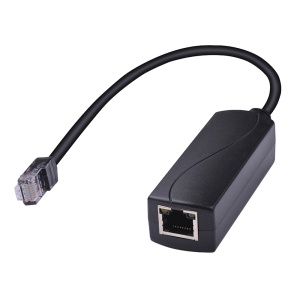 Conversor PoE - Suporta os padrões modernos da IEEE 802.3af/at. - Entrada de alimentação de 48V ou PoE ativo. - Saída estabilizada de 24V DC / 1A (24W). - Potência máxima de entrada até 30W. - Design compacto e robusto para uso em interiores.
