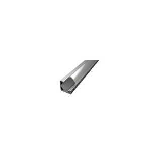 COR001-A - Perfil Aluminio Esquina 2mt Anod. Gris