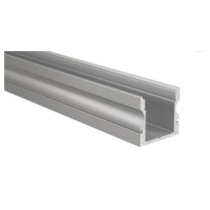 CRISTAL PFD0101 - Perfil alumbre. Saliente 14x15x2000mm Anodizado CRISTAL 1un