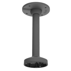 Deckenhalterung – Höhe 573 mm – Für den Außenbereich geeignet – Farbe Schwarz – Hergestellt aus Aluminium – Kabeleinführung
