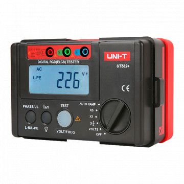 DIFFERENTIAL TIME TIME VERIFIER - LCD VISS UP TO 1000 ACCOUNTS - Compatible with single -phase circuits 195V ~ 253V - AC voltage measurement up to 600V - Phase Selector 0º and 180º - Automatic deleted