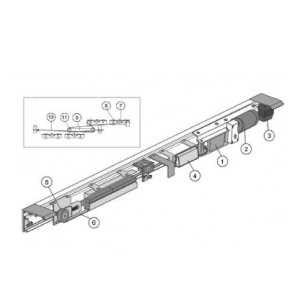 DITEC - Transformador 230-24V para quadro EL16 (VOLO-BIS-TEN) sem tampa plástica