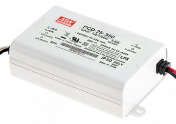 Drive CC Dim. Triac Mean Well 350mA 40-58Vdc