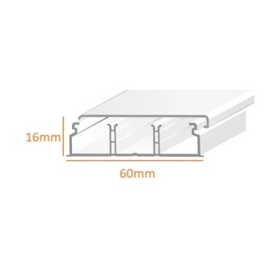 EFAPEL - 10070CBR 60x16 Weiß - 5603011030483