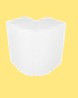 EFAPEL - 10096GBR ANG EXT VAR P/CHILL 110X50 L/WHITE HELOGENE - 5603011603205