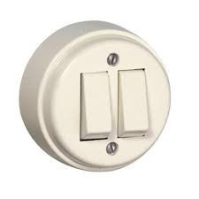Efapel - 26101cmf Double Ivory Stair Switch - 5603011001599