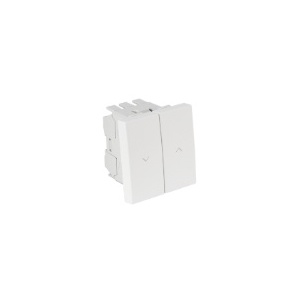 EFAPEL - 45281SPM BOTÃO DUPLO DE PERSIANA 2 MÓDULOS PRETO MATE - 5603011616700
