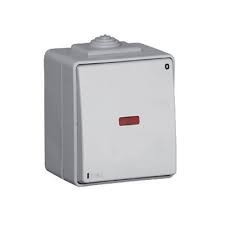EFAPEL - 48023CCZ Bipolarschalter mit grauem Signal - 5603011034481
