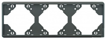 EFAPEL - 50931TGR TICE Horizontal Graphit Mirror - 5603011042554