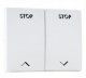 EFAPEL - 70613TAT TECLAS P/INVERSOR DE PERSIANAS ANTRACITE - 5603011045173