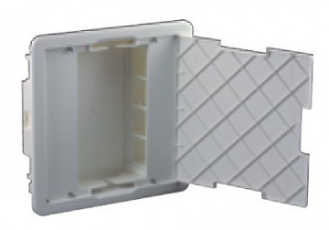 Efapel - 83404SBR Arbeit nüchtern 2x8 Mober mit Tür BR - 5603011618469