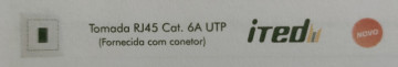EFAPEL - 90590CBR WEISSE RJ45 CAT 6A UTP-BUCHSE - 5603011637569