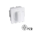 Efapel - Interrupteur rotatif 45302SBR - 2 modules blancs - 5603011624354