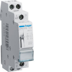 EPN519 - Telerruptor 12V 50Hz 1NA+1NF 1M HAGER EAN:3250612369546