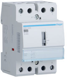 ERC263 - Contactor con Manu 63A, 2NA, 230V HAGER Ean:3250612401123