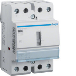 ERD240S - Contactor silencioso manu 40A, 2NA, 24V HAGER EAN:3250612400294