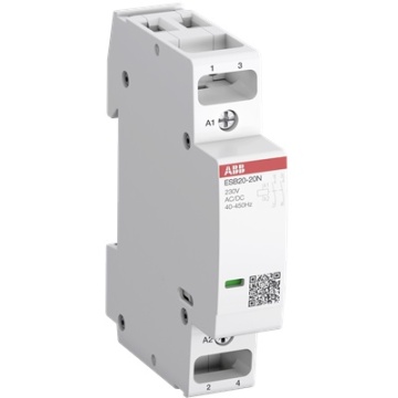 ESB20-20N-01 - Contactor modular 2 NA (20 A), Bob. 24 V ca / cc