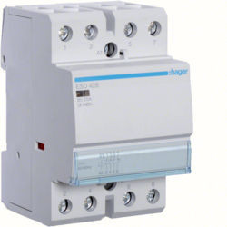 ESD428 - Contactor 25A, 3NA+1NF, 24V 2M HAGER EAN:3250612401017