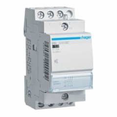 ESL326SDC - Contactor silencioso 25A, 2NF, 12V DC 2M HAGER EAN:3250612230679