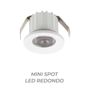 ESL4011WW-PT - 100100200103 - MINI RUNDER LED-SPOT 3W 3000K IP44 SCHWARZ