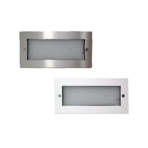 ESL7003WH -IN - 100100500055 - Apply LED Wall 8W 6400K Stainless