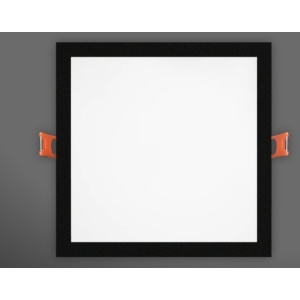 ESL7330CCT -PT - 100100200180 - Qualight Square LED 30W 3CCT BLACK