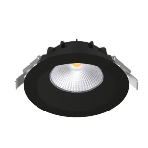 ESL8013WW-PT - 100100200139 - DOWNLIGHT LED RUND 13W 2700K IP54 DIMBAR TRIAC SCHWARZ