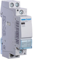ESM225 - Contactor 25A, 2NA, 110/127V 1M HAGER EAN:3250612400690