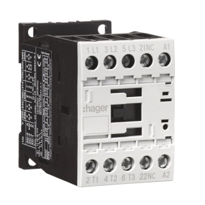 EV00901C - Contener. 3P+1 NF 9A 230 V 50Hz/240 V 60Hz HAGER Ean:3250612235858