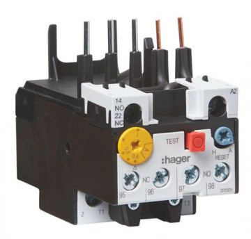 EVB006A - Thermal Relay 6 to Size 1 Hager EAN: 3250612231812
